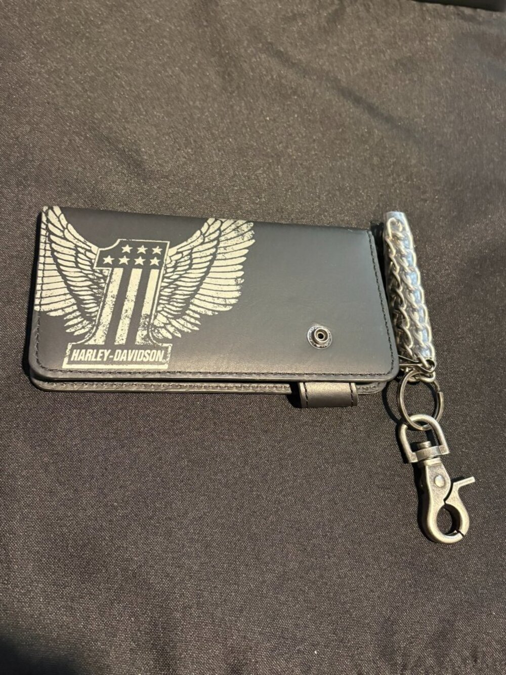 HD Winger Biker w/Chain Wallet